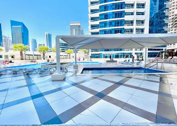 Poshy 1Br Next To Marina Bay Seaside On Jbr